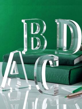 NEW Two's Company Acrylic Letter Accent - S